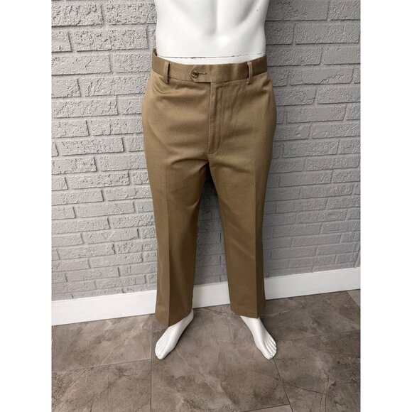 Perry Eillis Portofolio Men’s Tan Dress Pants Size 36 x29 - Picture 1 of 10